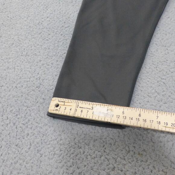 Adidas Leggings Womens Medium Capri Gray Pull On Workout Gym Running Climalite - Picture 10 of 11